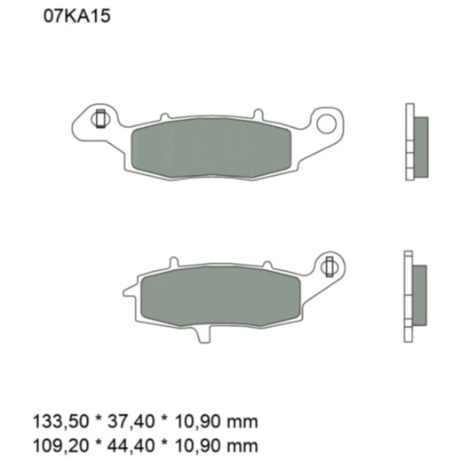 Bremsklötze Carbon Keramik für sportliche Motorräder_0