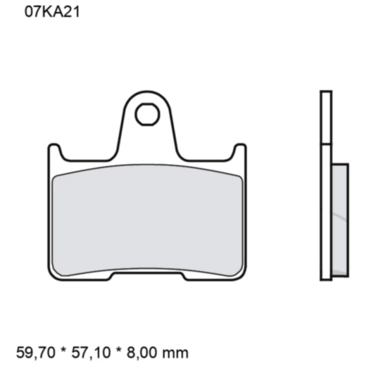 Bremsklotz Sinter hinten SP Brembo Alternative: 7322225 passend