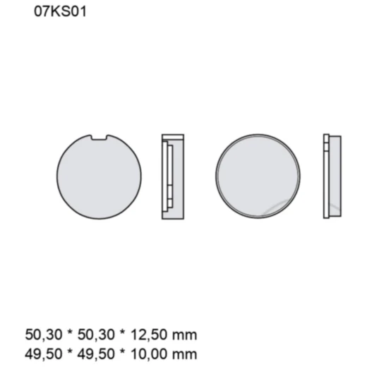Bremsklotz Carbon Keramik Brembo Alternative: 7326267 passend f