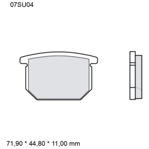 Bremsklötze Carbon-Keramik für Motorräder 7370902_0