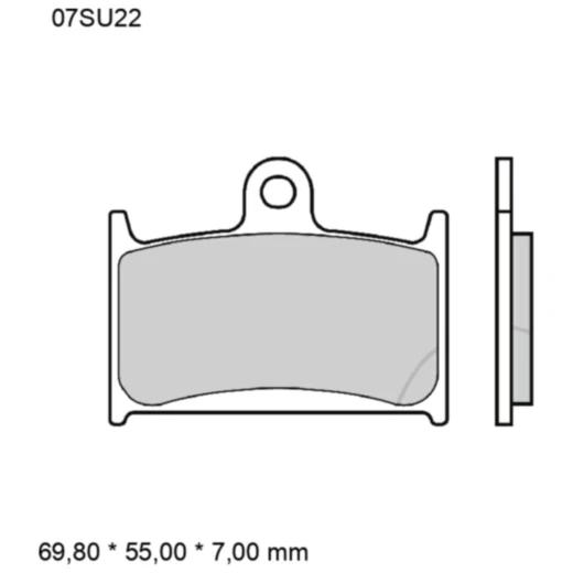 Bremsbeläge Sinter für vordere Bremsen_0