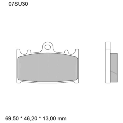 Bremsklotz Sinter für SP Motorräder 7370958_0