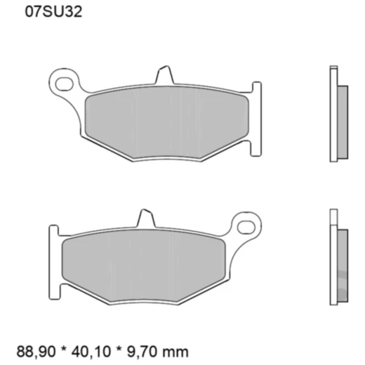 Bremsklotz Sinter für SP Brembo_0