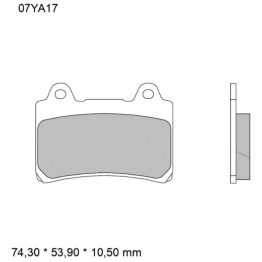 Bremsklotz Sinter für SA_0
