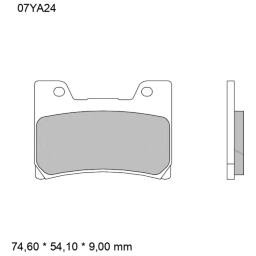 Sintermetall Bremsklötze vorne SA - Alternative: 7328685_0