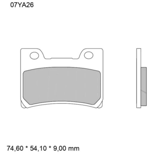 Bremsklötze Sinter für SA_0