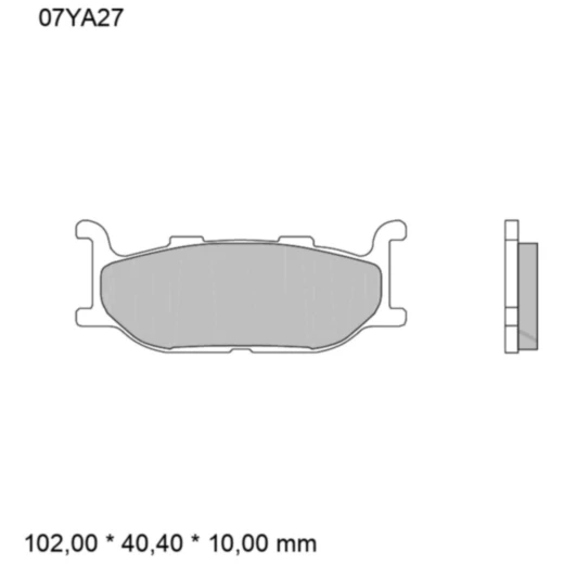 Bremsklotz Sinter vorne SA Brembo Alternative: 7328974 passend