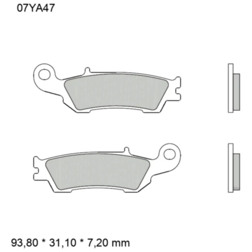 Sintered Bremsbelag SD für Off-Road_0