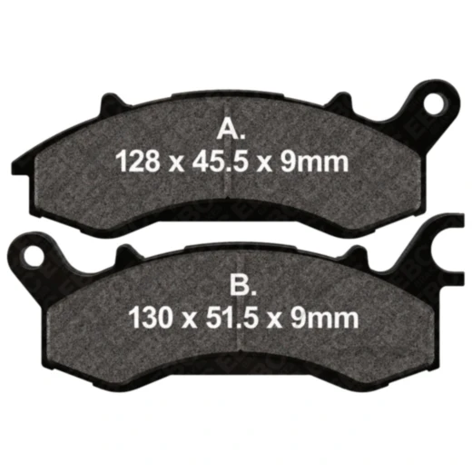 Bremsklotz Standard EBC passend für: Lexmoto RSS, LS - Z, Motorhispania Bogga
