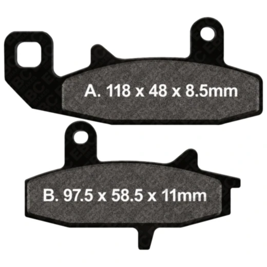 Bremsklötze Sinter EBC für Moto-X und ATV