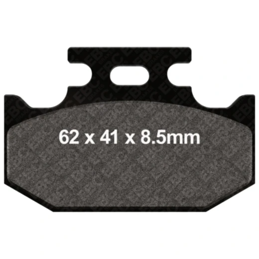 Bremsklotz Sinter R EBC passend für: Kawasaki KX, KLX, Yamaha GPD