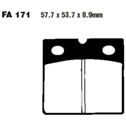 Bremsklotz Sinter HH EBC Alternative: 7870801 passend für: BMW K, R
