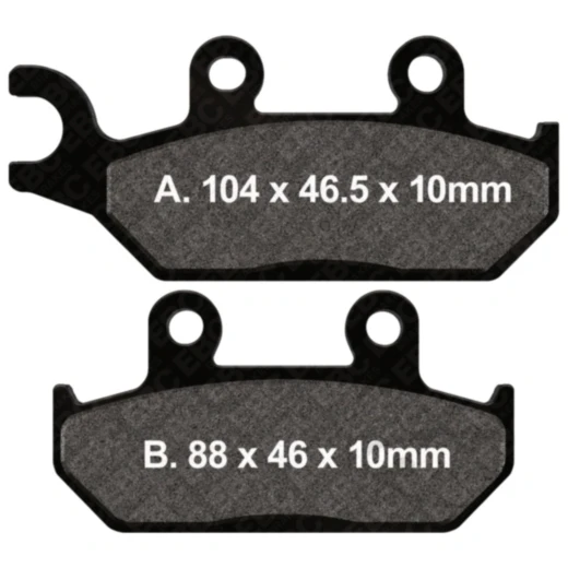 Bremsklötze Sinter für Off-Road Verwendung EBC FA172R MX