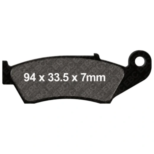 Bremsklotz Sinter R EBC Alternative: 7873102/7873466 passend für: Honda CRF, XR, CR