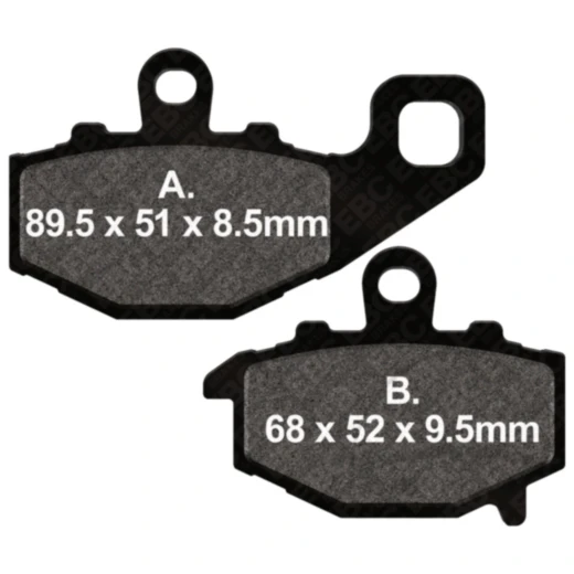 Bremsklotz Sinter HH EBC Alternative: 7870579 passend für: Kawasaki Z, ZX - 6R, ER - 6F