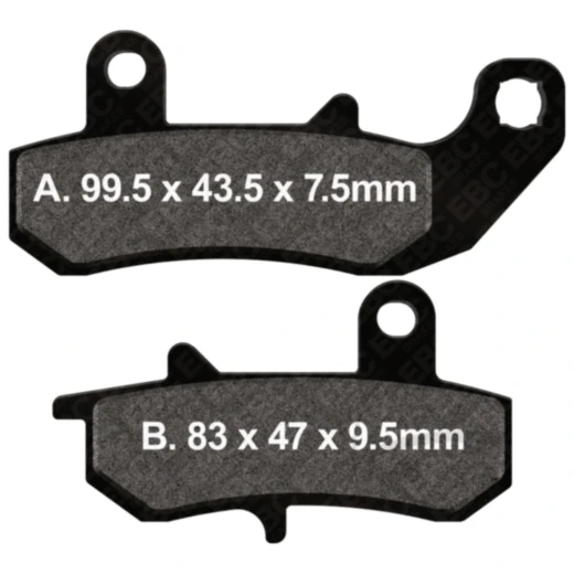 Bremsklotz Sinter R EBC Alternative: 7872567 passend für: Suzuki RG