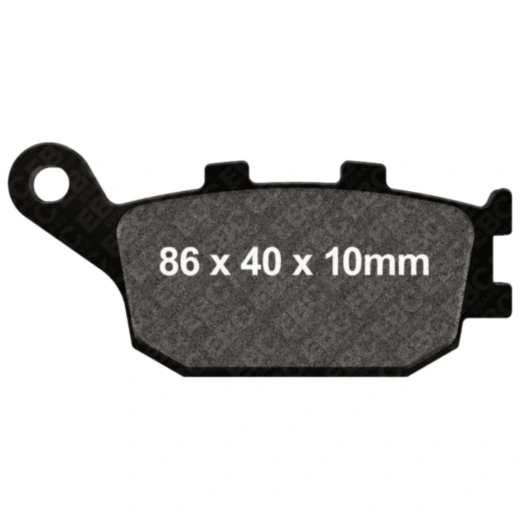 Bremsklotz Semi - Sinter V EBC passend für: Honda CB, CBF, CBR, Kawasaki Z, Vulcan, KLE