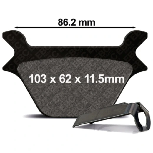 Bremsklötze Standard für Motorrad