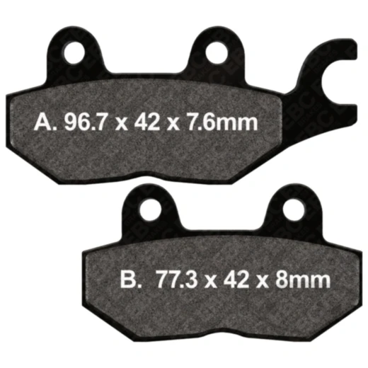 Bremsklotz Sinter HH EBC Alternative: 7874639/2575/4647 passend für: Benzhou YY125T, YY125T - 10, YY125T - 19