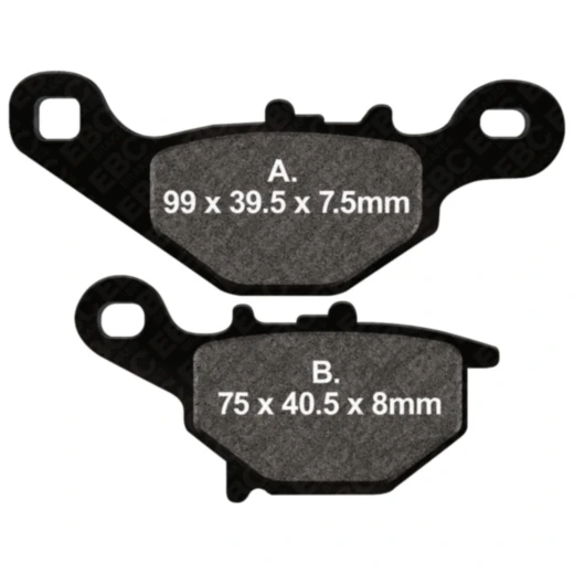 Bremsklotz Standard EBC Alternative: 7873268/7875420 passend für: Suzuki DR - Z, RM