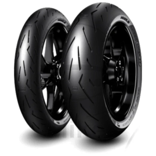 120/70ZR17 (58W) TL front Reifen Pirelli Diablo Rosso II Corsa passend für: Aprilia Shiver, RSV, RSV4