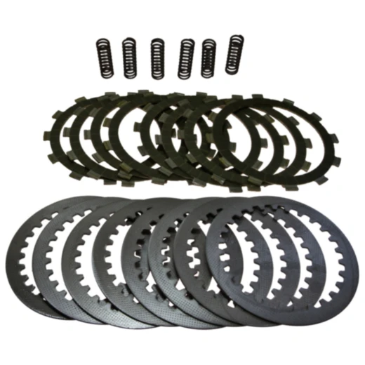 Kupplungskit Aramid EBC Lamellen + Federn + Scheiben für Sport- und Renn-Motorräder