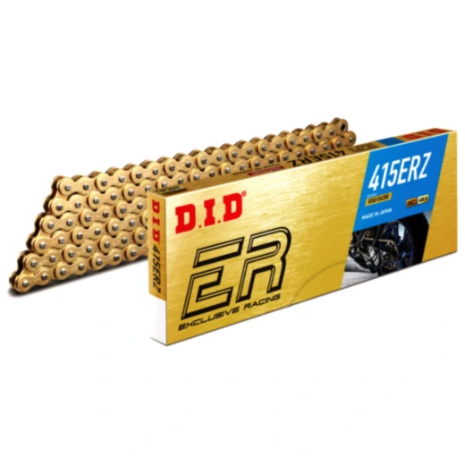 DID 415ERZ NON O-RING Kette offen mit Clipschloss für Offroad-Rennsport