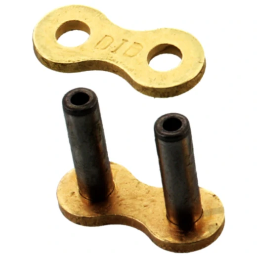 DID Hohlnietschloss Gold/Schwarz 428NZ