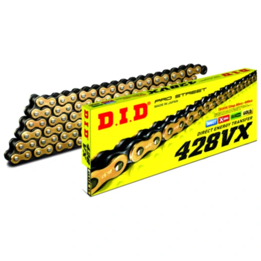 DID X - Ringkette G&B428VX/142 Kette offen mit Clipschloss passend für: F. B Mondial HPS, SMX, Sport Classic