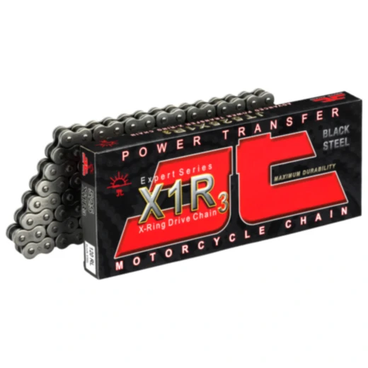 JT X - Ringkette 525X1R3/108 Kette offen mit Nietschloss passend für: Aprilia Shiver, RSV, RST