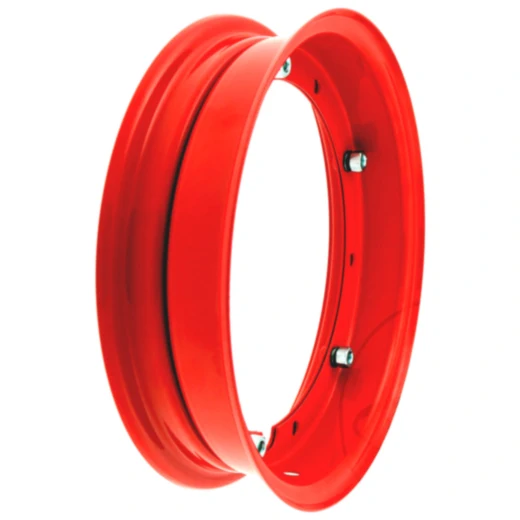Felge Zweiteilig rot 2. 1 X 10 passend für: Vespa PX, PK, V, N