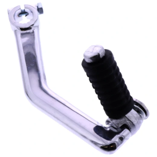 Kickstarter Hebel silber passend für: Piaggio Zip, Free, TPH, Aprilia SR, Scarabeo, Mojito