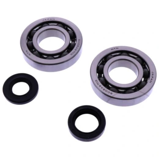 Kurbelwellenlager Satz Naraku mit Wellendichtring passend für: Peugeot Vivacity, Elyseo, Speedfight