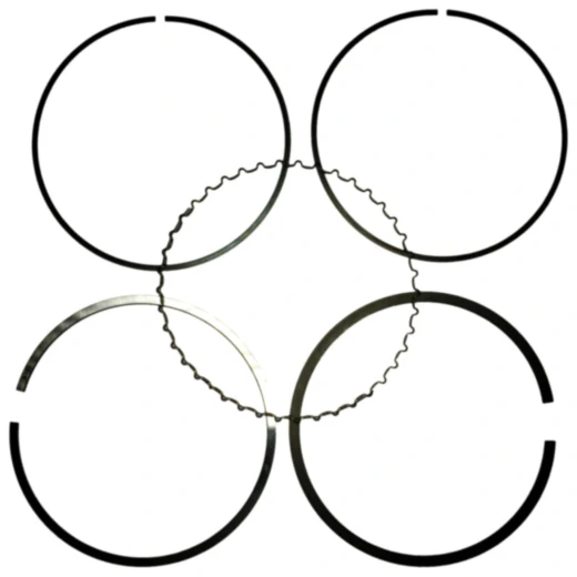 Kolbenring Satz Athena verchromt passend für: Suzuki LT - Z, Arctic Cat/Textron DVX