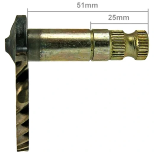 Kickstarterwelle 101 Octane 51/25 mm passend für: Baotian BT49QT - 7A1, BT49QT - 10, BT49QT - 12A1