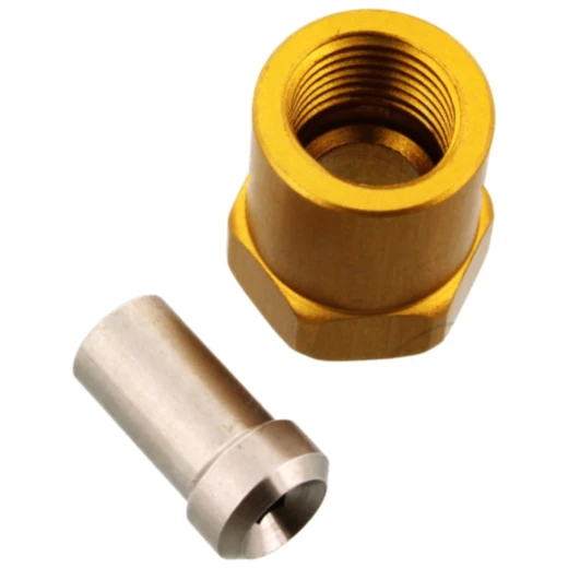 Innengewinde beweglicher Anschluss Vario TYP611 IGL M10 x 1 gold