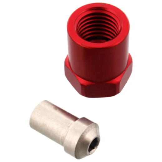 Innengewinde beweglicher Vario Anschluss TYP620 IGL M10 x 1.25 rot