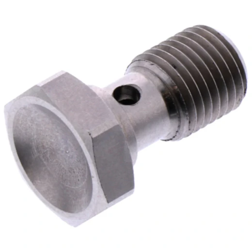 Hohlschraube 3/8-24 Edelstahl silber