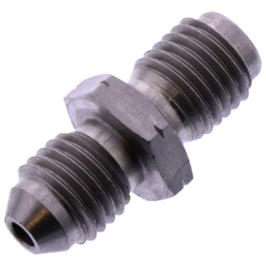 Adapter H8153232C in Silber, M10 x 1.25 konvex / konkav