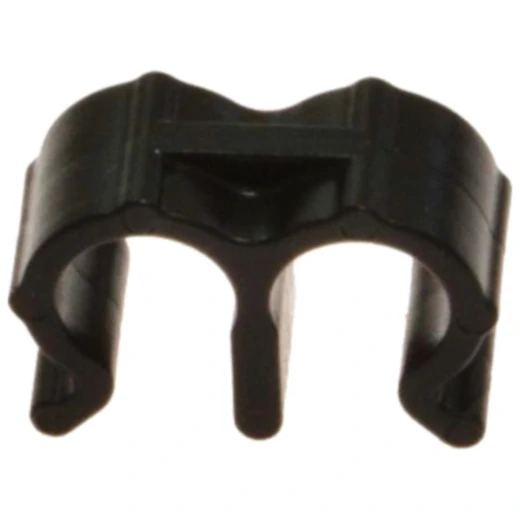 Bremsleitungshalter 2-fach Typ RH-27 7 mm schwarz für Motorräder