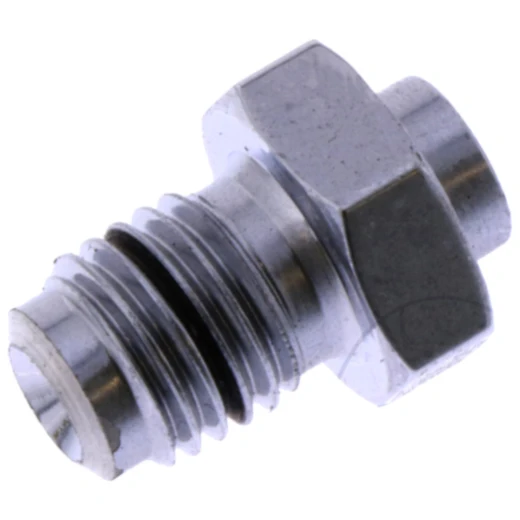 Männliches Gewinde TYP520 M10 x 1.25 in Chrom für Motorräder