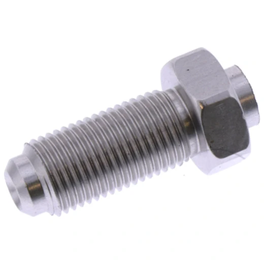 Aussengewinde fest 22.5 mm TYP513 AGF M10 x 1 silber für Motorräder