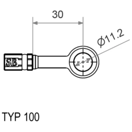 Vario HD TYP100 11.2 mm 0° silber