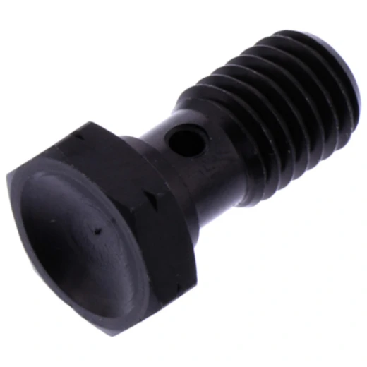 Hohlschraube M10 x 1.5 in schwarz für Motorräder