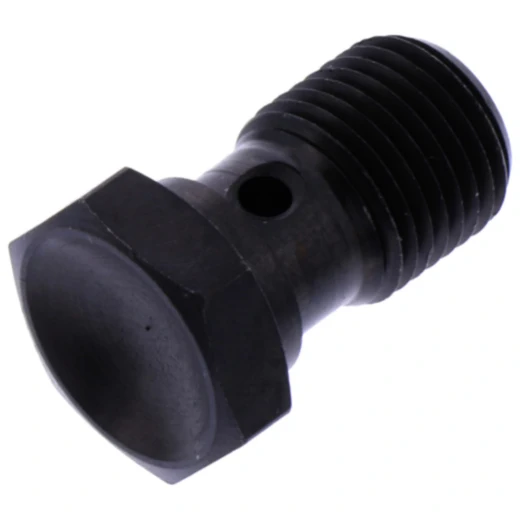 Hohlschraube 7/16-24 in schwarz
