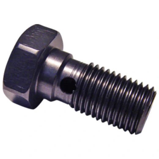 Hohlschraube einfach 3/8-24 für Motorräder aus Aluminium ANTHRA