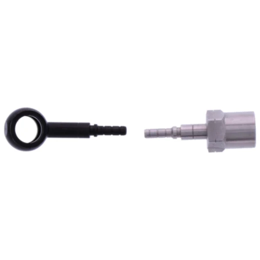 Bremsschlauch Stahlflex Kit Anschluss schwarz 1TLG passend für: BMW R