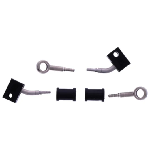 Bremsschlauch Stahlflex Kit Anschluss silber 2 - teilig passend für: Honda CBF 7576058