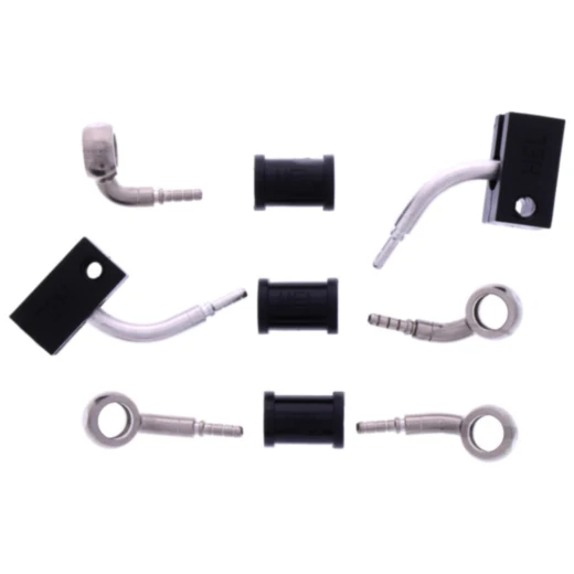 Bremsschlauch Stahlflex Kit Anschluss silber 3 - teilig passend für: Honda CBR