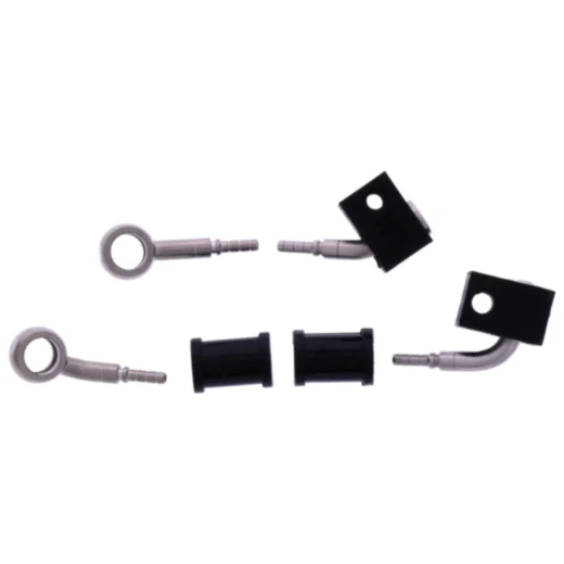 Bremsschlauch Stahlflex Kit Anschluss silber 2 - teilig passend für: Honda CBR 7576076